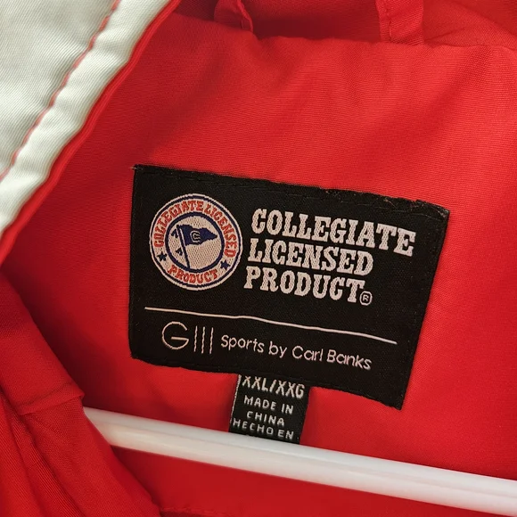 Red Ohio State Buckeyes Windbreaker Jacket - Picture 5 of 7